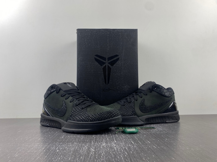 nike kobe 4 protro “black gold” fq3544-001