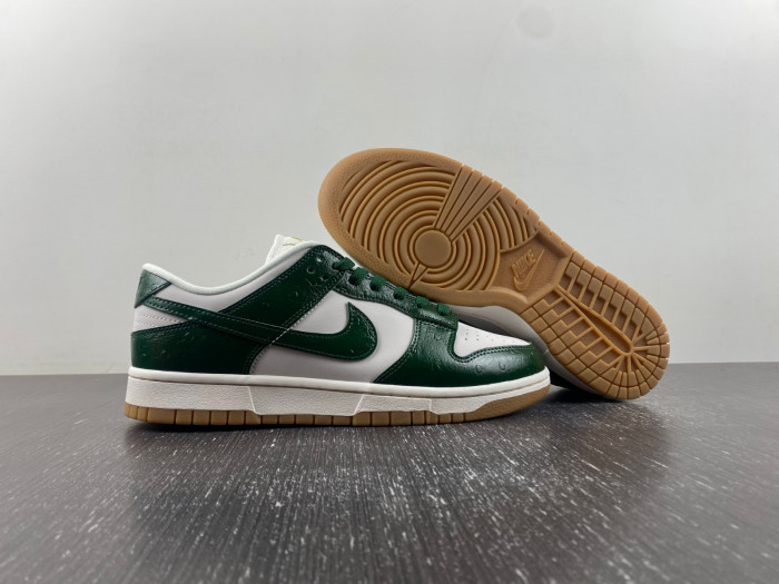 nike dunk low lx wmns “green ostrich” fj2260-002
