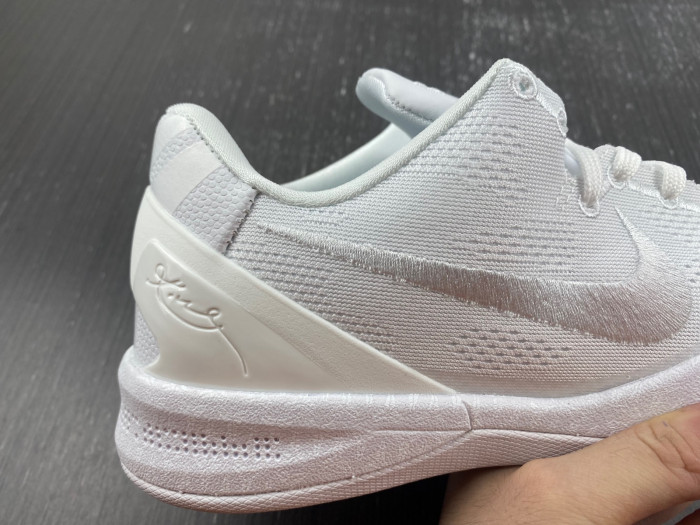 nike kobe 8 protro “triple white” fj9364-100