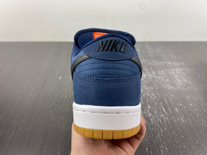 nike sb dunk low navy black gum cw7463-401