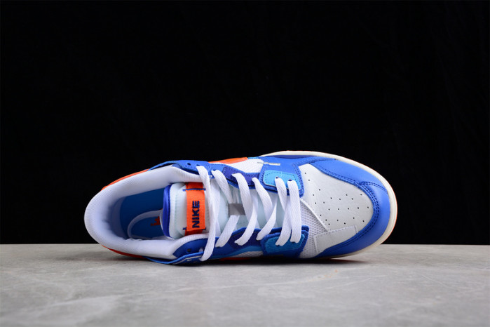 nike dunk low scrap knicks dm0128-100
