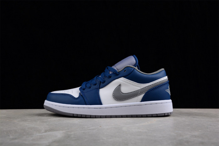 air jordan 1 low “true blue” 553558-412