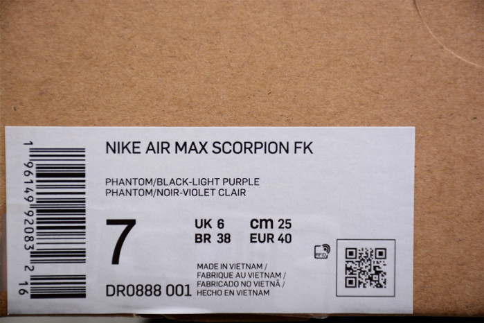 nike air max scorpion “black” dr0888-001