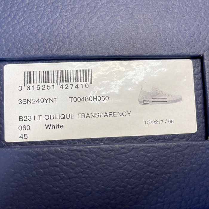 b23 oblique high top sneakers t00480h097