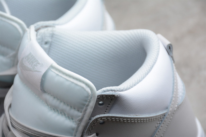 nike dunk high retro white vast grey （2021）dd1399-100