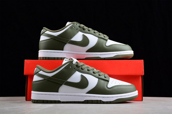 nike dunk low “medium olive” dd1503-120