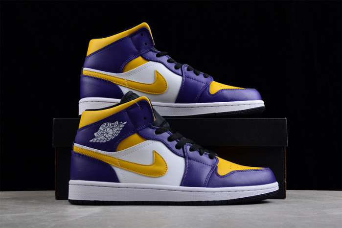 air jordan 1 mid “lakers” dq8426-517