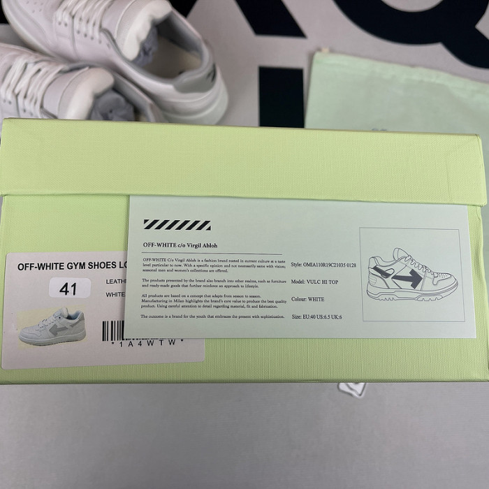 off-w out of office lace-up sneakers