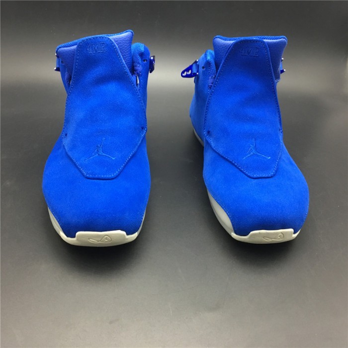air jordan 18 blue suede aa2494-401