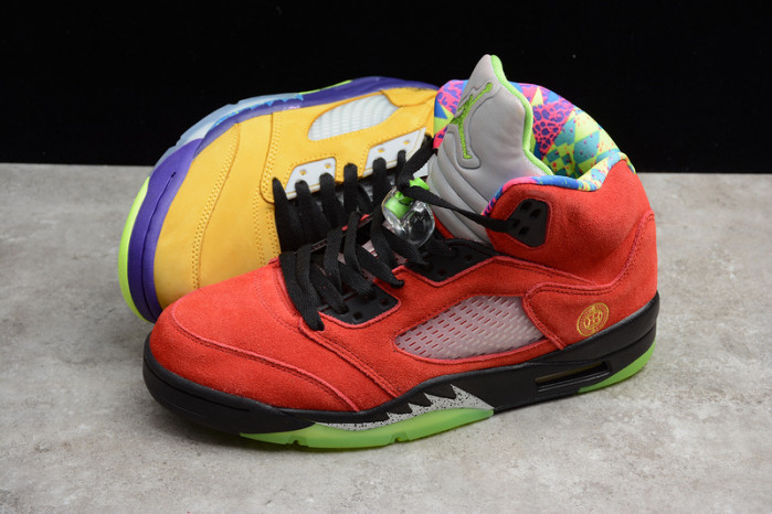 air jordan 5 solar orange what the cz5725-700