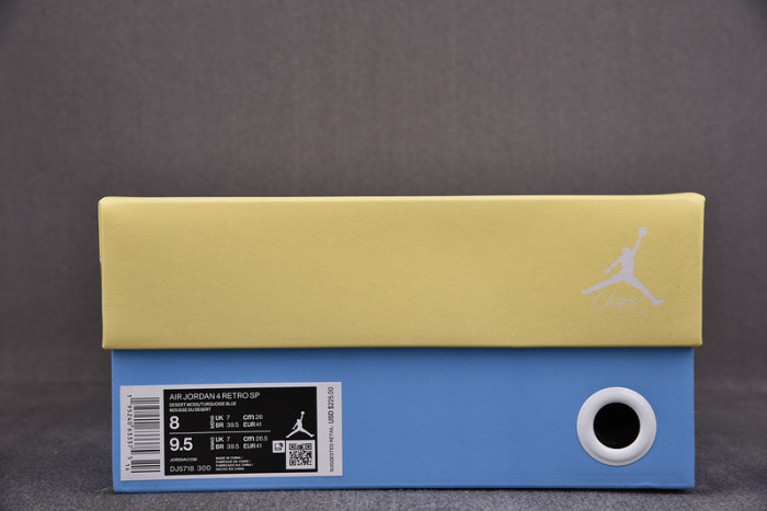 union x air jordan 4 “desert moss” dj5718-300