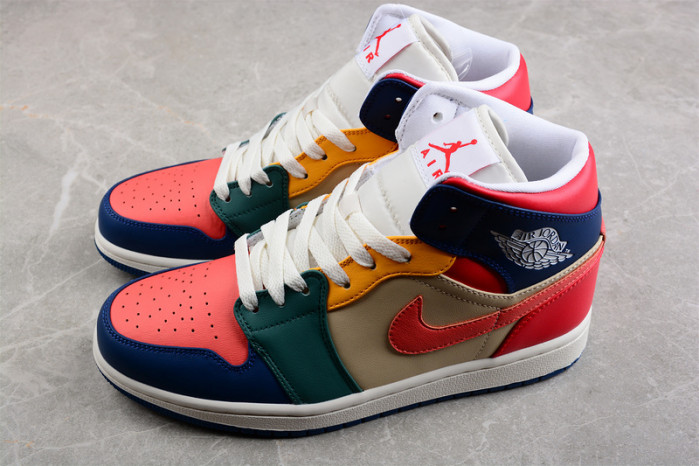 air jordan 1 mid se multi color dn3738-400