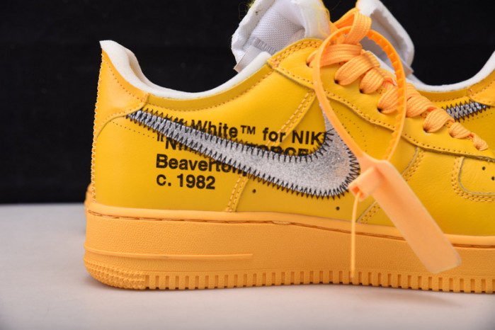 nike air force 1 low university gold metallic silver dd1876-700