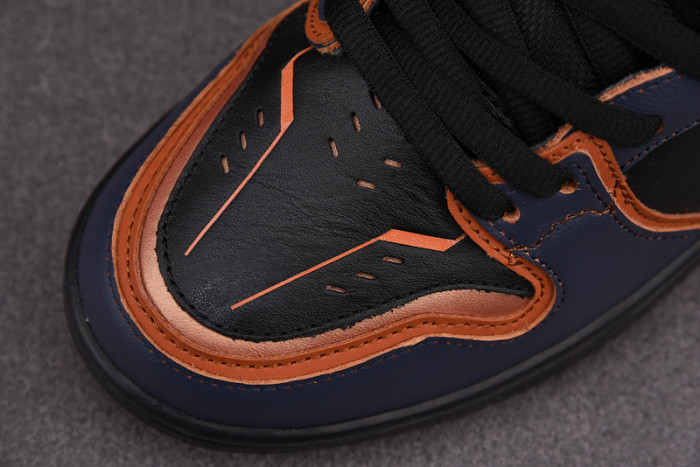 gundam x nike sb dunk high "banshee" dh7717-400