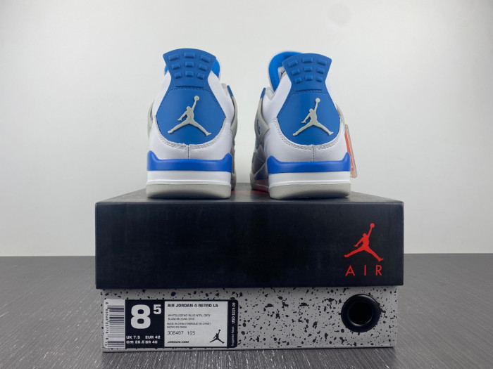air jordan 4 retro military blue (2012) 308497-105