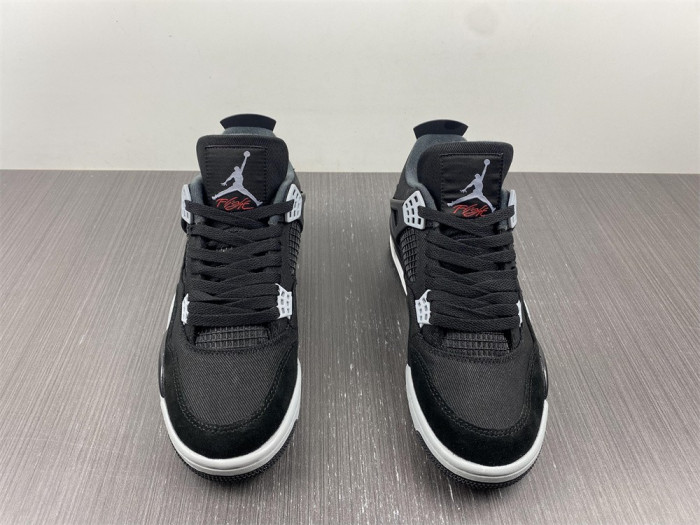 air jordan 4 “black canvas” dh7138-006