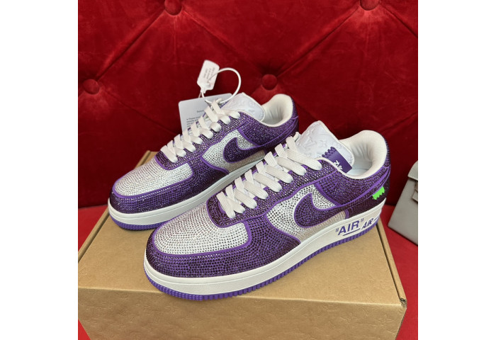 LouisVuitton x Nike Air Force LV LA09143