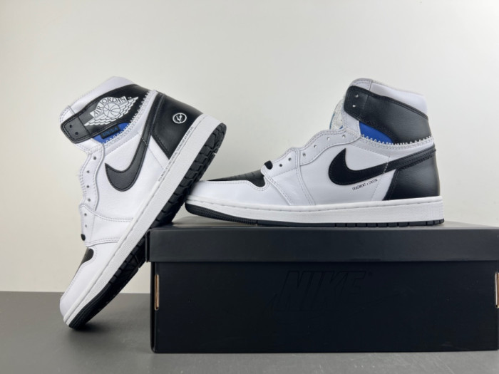 Air Jordan 1 High SP Fragment x Union LA White Black II7282-100