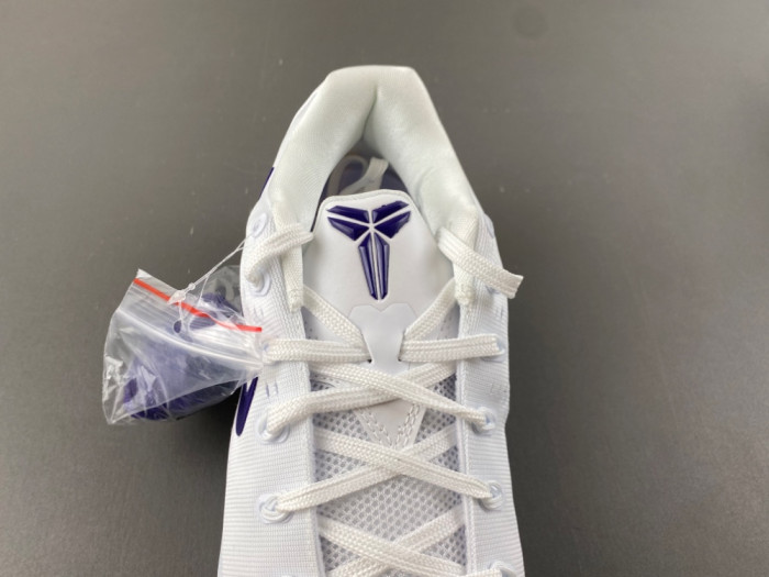 Nike Kobe 9 Elite Low EM Protro White Court Purple IH1401-100