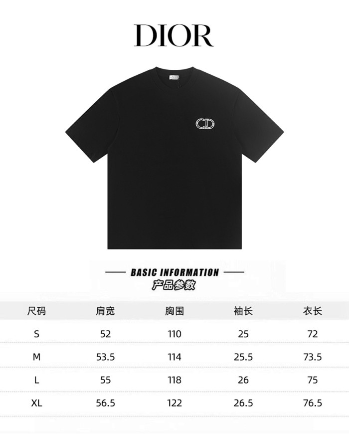 D1OR T-SHIRT DR64