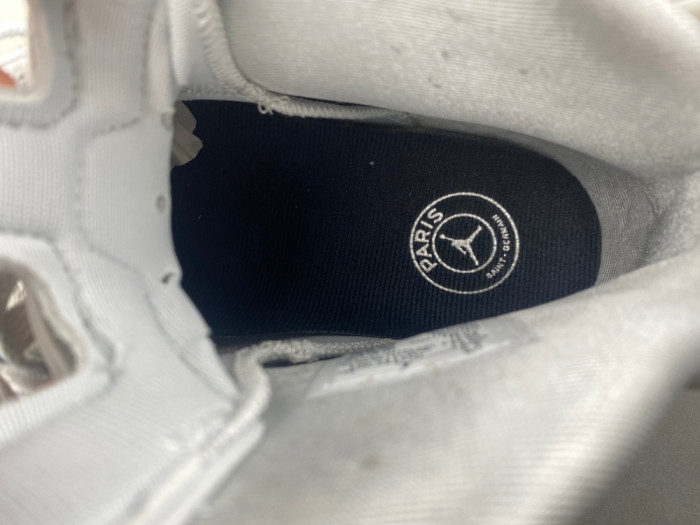 Air Jordan 6 Retro PSG Paris Saint-Germain Silver IQ5135-001