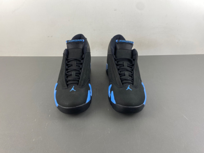 Air Jordan 14 Black University Blue 487471-002