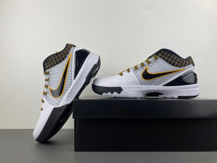 Nike Kobe 4 Protro White Black Del Sol AV6339-101